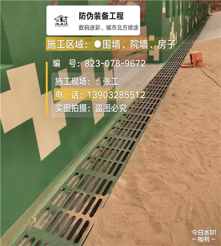 和平 例如在抖音上有“迷彩墙，外围墙面挡 - 星空数码迷彩漆施工队