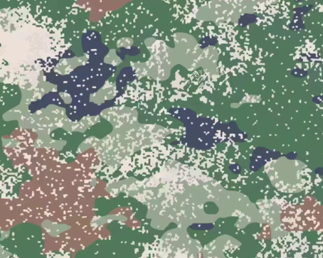 和平星空迷彩漆施工聚焦园区围墙、